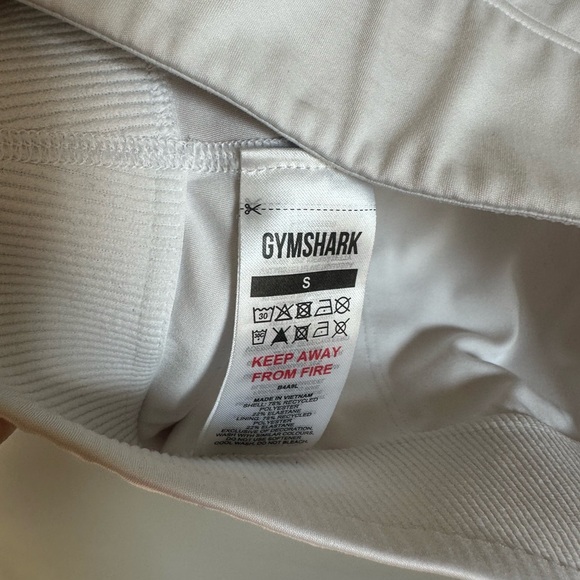 Gymshark Longline Sports Bra - White - Picture 5 of 5